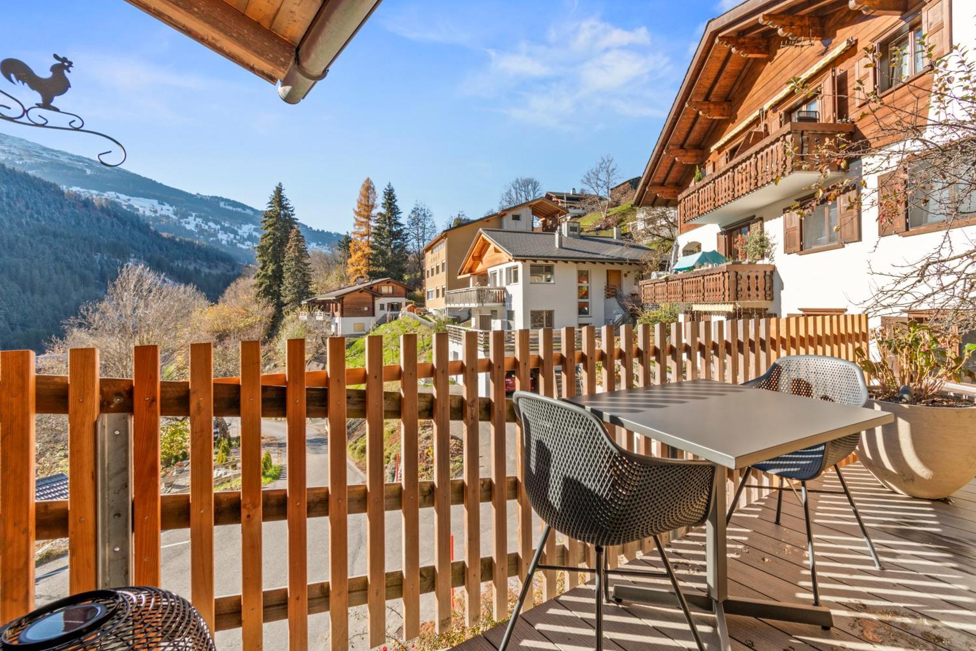 Gemuetliches Chalet Mit Privater Sauna Und Schoener Aussicht Küblis 外观 照片