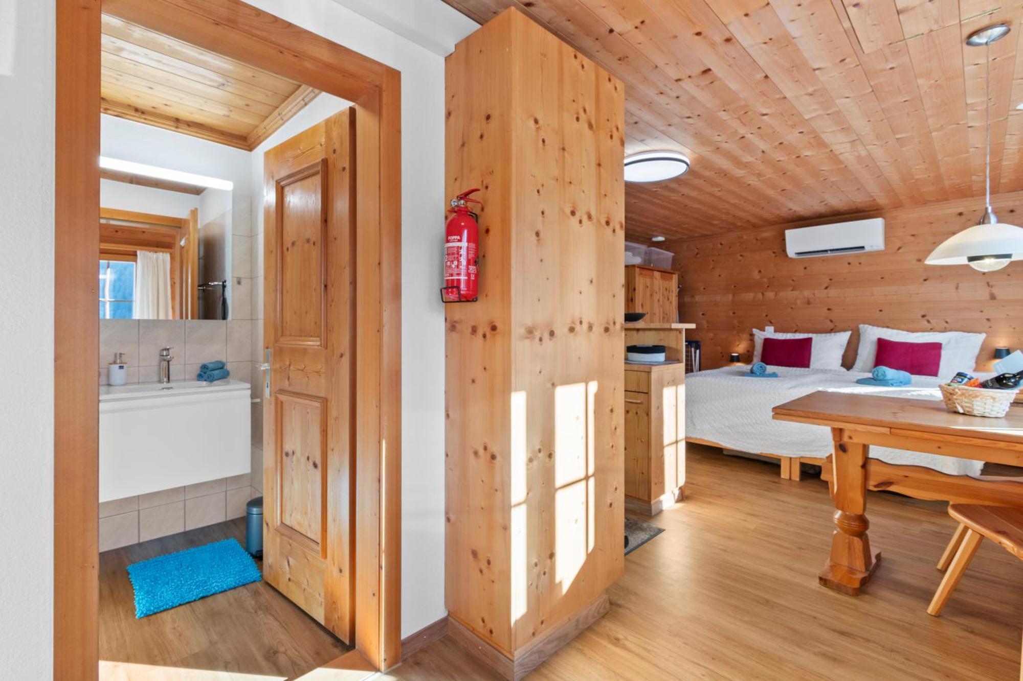 Gemuetliches Chalet Mit Privater Sauna Und Schoener Aussicht Küblis 外观 照片